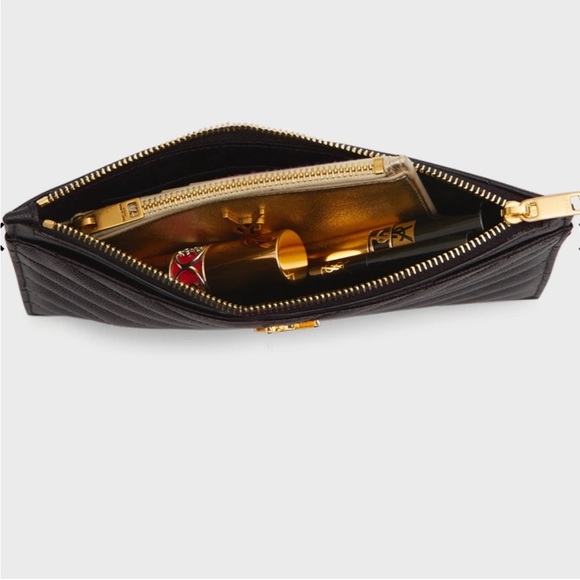 YSL black clutch & crossbody - Picture 12 of 13